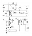 Grifo de lavabo Infrarrojo electrónico Grohe Euroeco Cosmopolitan E 36269000