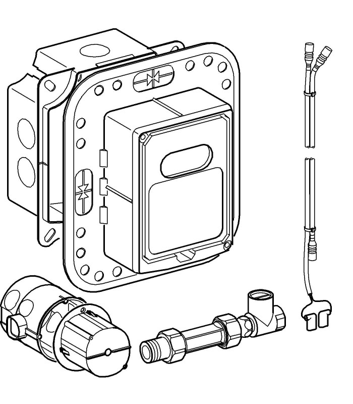 Compra online Kit de instalação profissional e de peças de reposição Grohe eltr. lavatório en oferta al mejor precio