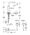 Peças de reposição profissionais e peças Misturador lav.electr. Grohe Essence E 230 V (36088000)