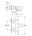 Termostato GROHE 3000 Cosmopolitan (34276000)