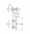 Termostato Grohe Cosmopolitan Grotherm 800