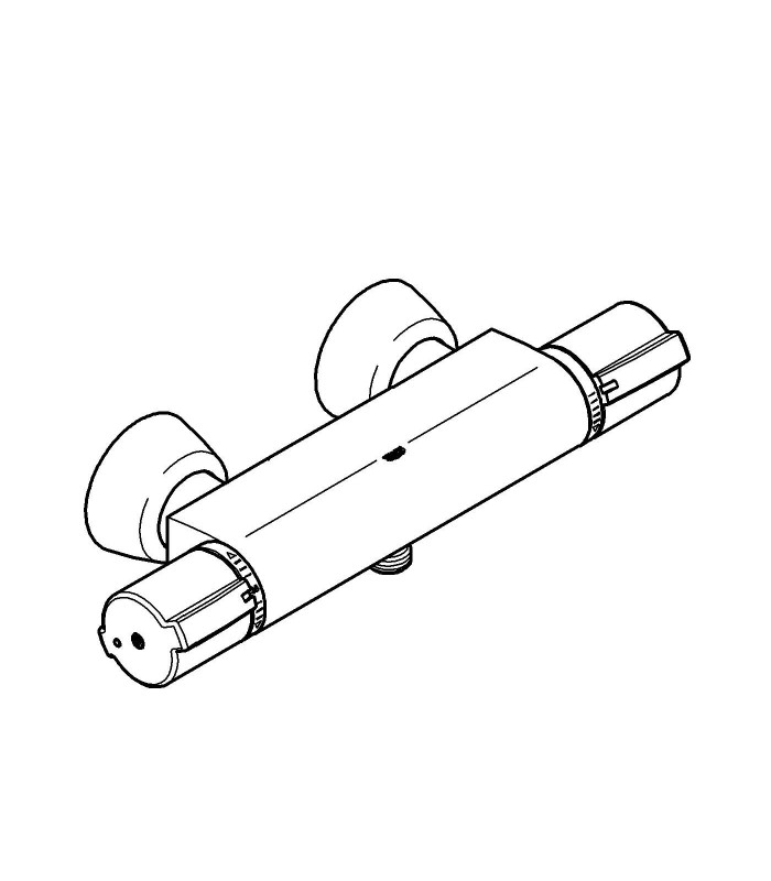 Compra online Recambios Profesionalfesionales y piezas Grohe Termostato Gerontologico Ducha G-2000 (34205000) en oferta al mejor precio