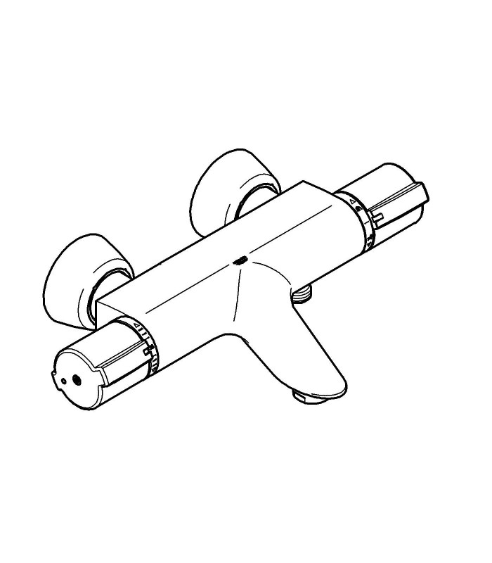 Compra online Recambios Profesionalfesionales y piezas Grohe Termostato Gentologico B/D Visto G-2000 en oferta al mejor precio