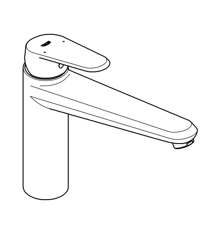 Compra online Torneira de cozinha Grohe Eurodisc Cosmopolitan (33770002) en oferta al mejor precio