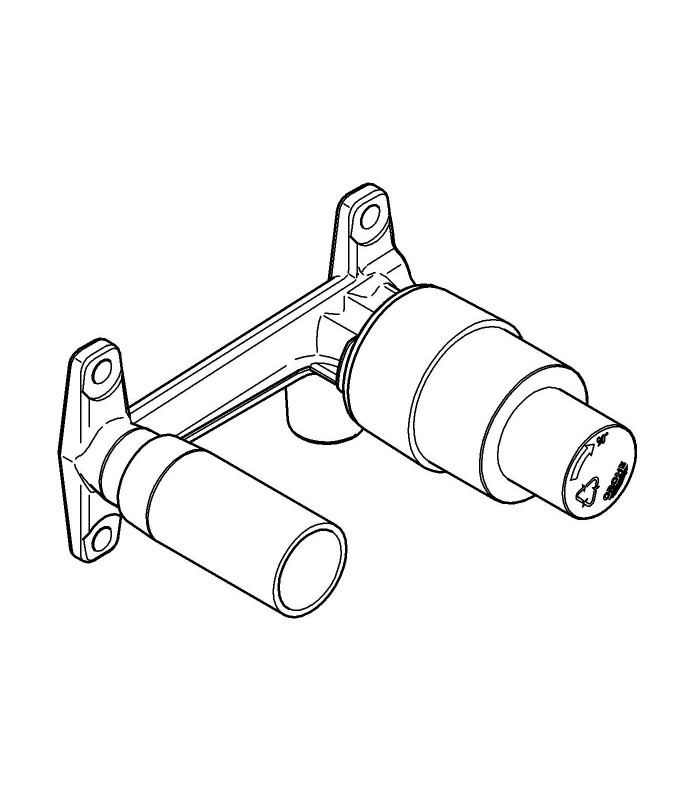 Compra online Mecanismo y sistema empotrado Grohe Parte emp.mon.lav.mural Essence en oferta al mejor precio