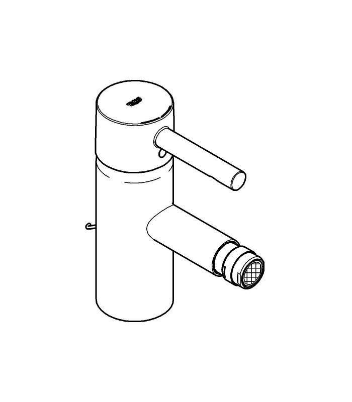 Compra online Torneira de banheiro Grohe Essence Mon. Corrente Bide 35mm S en oferta al mejor precio