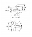 Torneira de banheiro Grohe Eurostyle Cosmopolitan 1/2" (33591002)