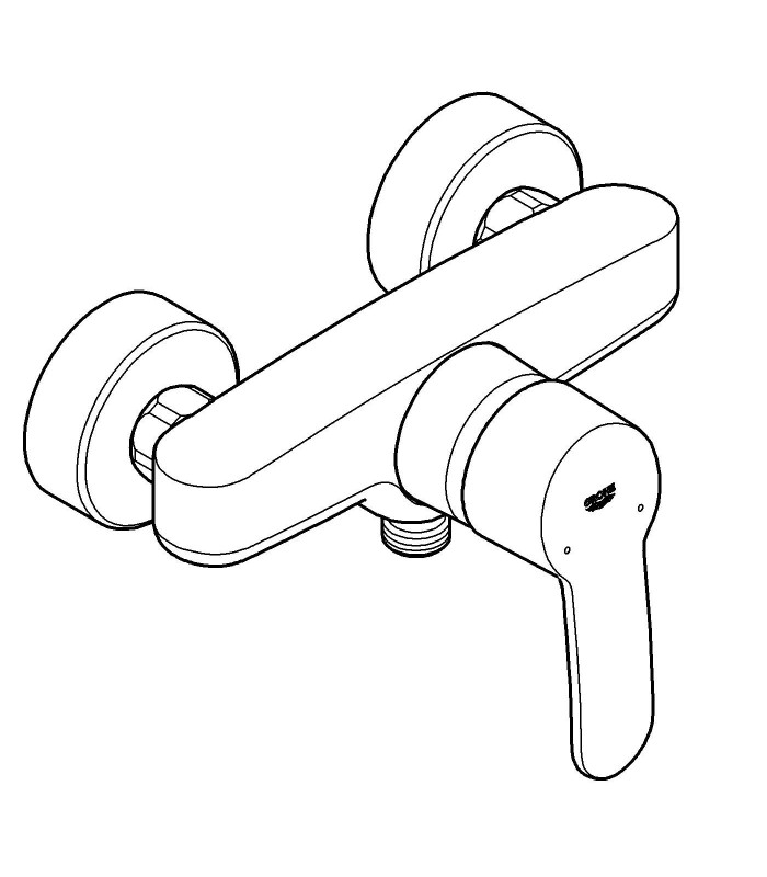 Compra online Torneira para banheiro Grohe Eurostyle Cosmo mon. chuveiro visto en oferta al mejor precio