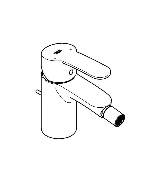 Compra online Grifería para baño Grohe Eurostyle Cosmo mon.bidé 35mm vaciador S (33565002) en oferta al mejor precio