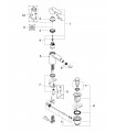 Grifería para baño Grohe Eurostyle Cosmo mon.bidé 35mm vaciador S (33565002)