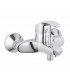 Torneira monocomando para banheira e chuveiro Grohe Eurosmart exposta