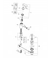 Grifería para baño Grohe Eurodisc Cosmo mon. bidé 35mm vaciador S