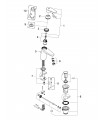 Grifería para baño Grohe Eurodisc Cosmo mono. lav 35mm vaciador S (33190002)