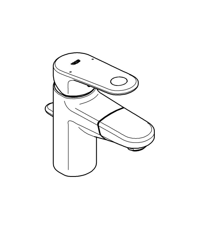 Compra online Grifería para baño Grohe Europlus lav 35mm c/extraible vaciador S en oferta al mejor precio