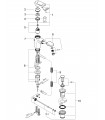 Grifería para baño Grohe Europlus lav 35mm c/extraible vaciador S