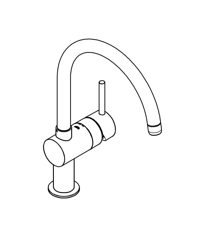 Compra online Misturadora de lavatório Grohe Minta 1/2" (Ref. 32917000) en oferta al mejor precio