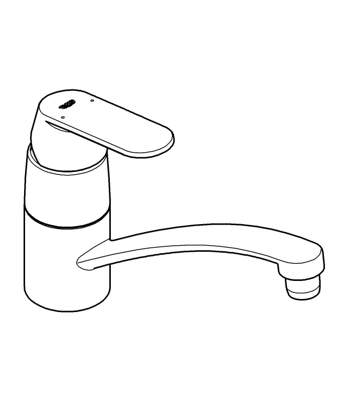 Compra online Grifo fregadero GROHE Eurosmart Cosmopolitan (32842000) en oferta al mejor precio