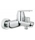 Torneira de banheiro Grohe Eurosmart Cosmo monom. chuveiro do banheiro visto