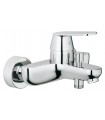 Torneira de banheiro Grohe Eurosmart Cosmo monom. chuveiro do banheiro visto