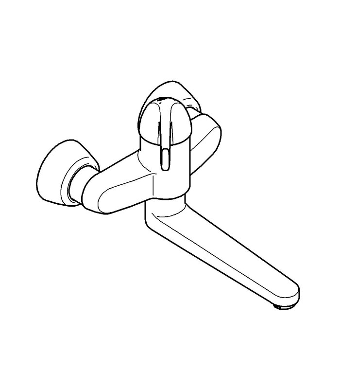 Compra online Recambios Profesionalfesionales y piezas Grohe Euroeco special lavabo mural caño largo en oferta al mejor precio
