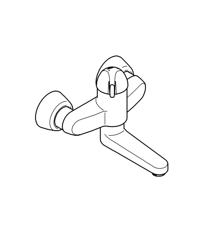 Compra online Peças de reposição profissionais e peças especiais Grohe Euroeco seg. lavatório de parede en oferta al mejor precio