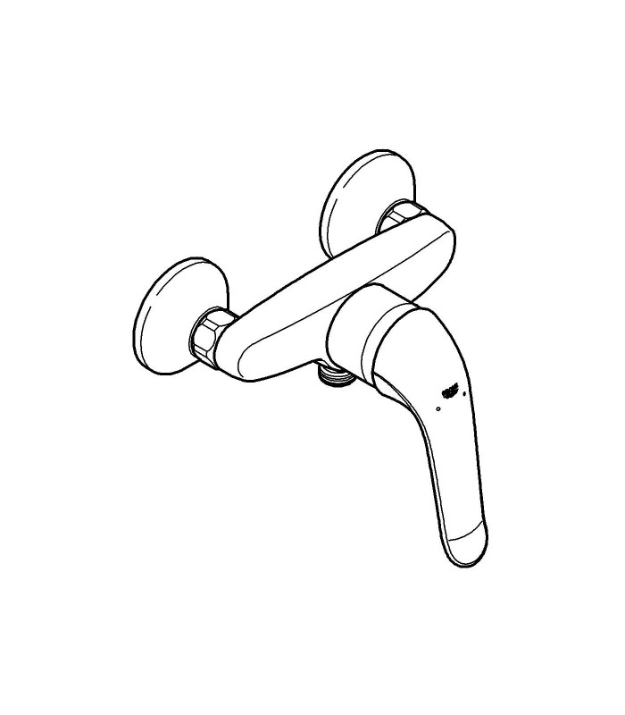 Compra online Peças de reposição profissionais e peças Grohe Euroeco chuveiro monocomando (32780000) en oferta al mejor precio
