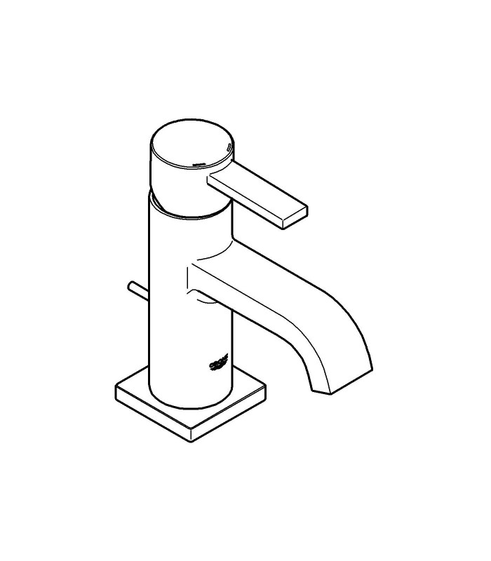 Compra online Torneira de banheiro Grohe Allure Monom Lavatory 28mm Bica baixa Dreno M en oferta al mejor precio