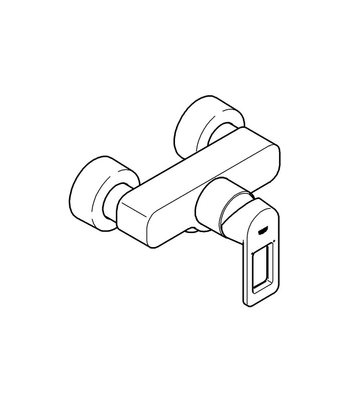 Compra online Torneira de chuveiro monocomando Grohe Quadra exposta en oferta al mejor precio