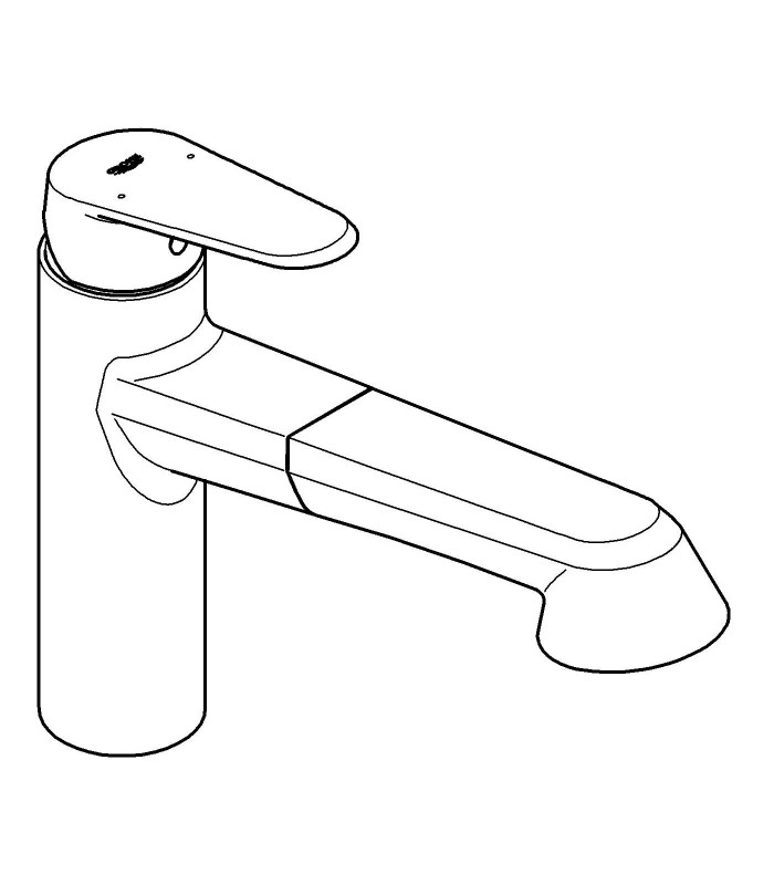Compra online Grifo de cocina GROHE Eurodisc Cosmopolitan (32257002) en oferta al mejor precio