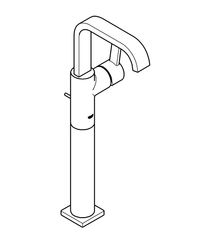 Compra online Torneira de banheiro Grohe Allure Monom. Lavatório bico alto 140mm XL (32249000) en oferta al mejor precio