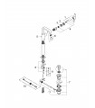 Torneira de banheiro Grohe Allure Monom. Lavatório bico alto 140mm XL (32249000)