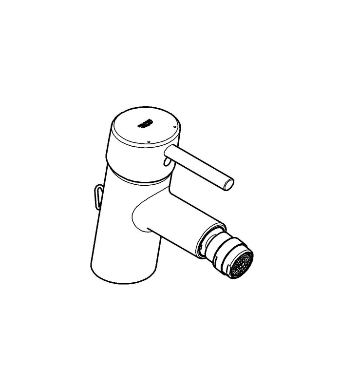 Compra online Torneira de banheiro monom. Grohe Concetto bidé 28mm corrente S en oferta al mejor precio