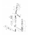 Torneira de banheiro monom. Grohe Concetto bidé 28mm desperdício M