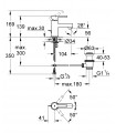 Monomando de lavabo Grohe Lineare 1/2" ( 32109000)