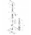 Monomando de lavabo Grohe Lineare 1/2" ( 32109000)