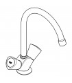 Grifo de cocina Grohe Costa S Monoblock  cocina sobreencimera