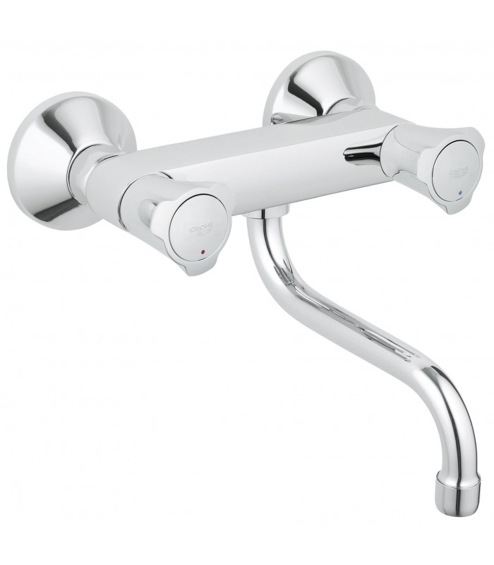 Compra online Torneira de cozinha monobloco Grohe Costa L com bica de parede (31187001) en oferta al mejor precio