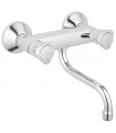 Torneira de cozinha monobloco Grohe Costa L com bica de parede (31187001)