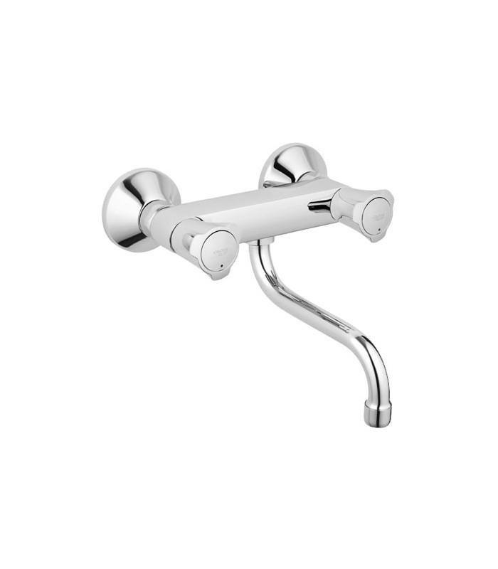 Compra online Grifo de cocina Grohe Costa L Monoblock mural caño ifer (31187001) en oferta al mejor precio