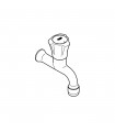 Grifo de cocina Grohe Costa L Monoblock mural una agua (30098001)