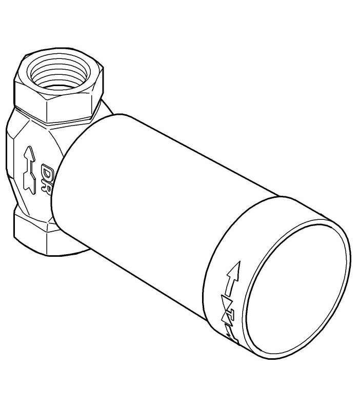 Compra online Mecanismo oculto Grohe e parte do sistema Int Válvula de corte p19 444, 19 384 en oferta al mejor precio