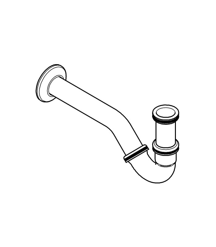 Compra online Grohe Peças de reposição e peças Bidet Sifão 1 1/4" en oferta al mejor precio