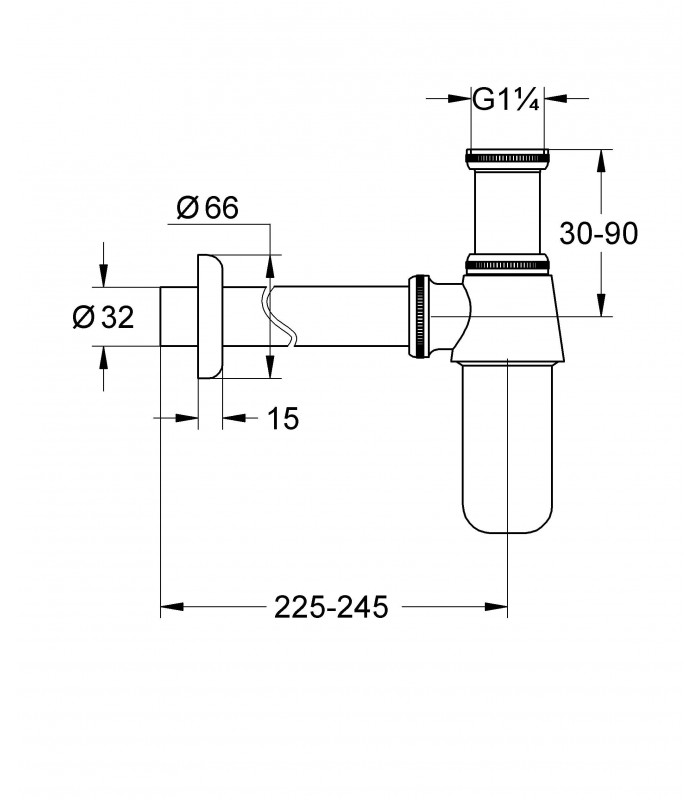 Compra online Grohe Sifon de Lavabo 1 1/4" en oferta al mejor precio