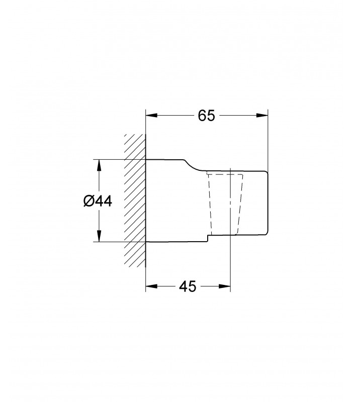 Compra online Suporte de parede Grohe Relexa (Ref. 28622000) en oferta al mejor precio