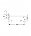 Sistema de chuveiro Grohe Rainshower Conjunto de chuveiro moderno (28576000)