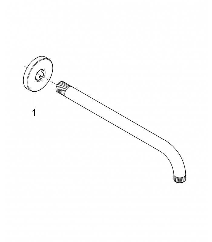 Compra online Sistema de chuveiro Grohe Rainshower Conjunto de chuveiro moderno (28576000) en oferta al mejor precio