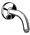 Sistema de chuveiro Grohe Braço de chuveiro 147 mm