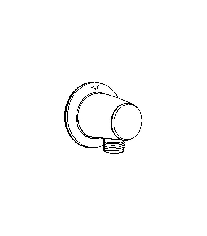 Compra online Sistema de ducha Grohe Movario Codo de Acoplamiento en oferta al mejor precio