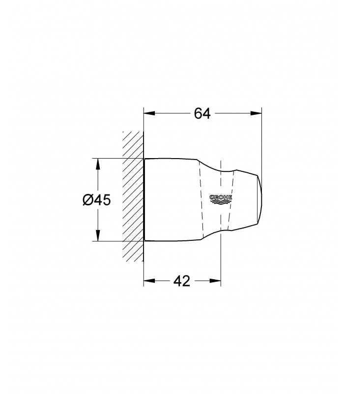 Compra online Sistema de ducha Grohe Movario soporte mural en oferta al mejor precio