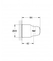 Sistema de ducha Grohe Movario soporte mural